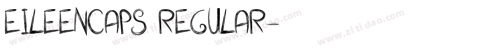 EileenCaps Regular字体转换